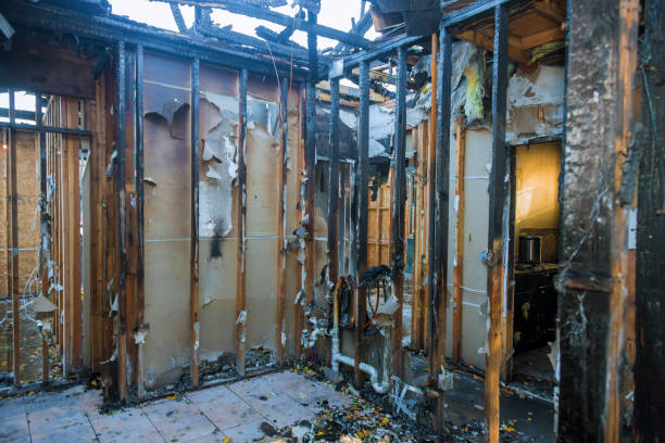 Professional Fire Damage Removal technician working in Oak Grove, SC